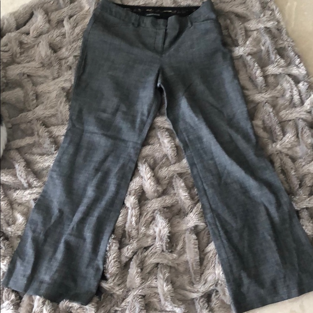Express pants. Polyester spandex linen blend